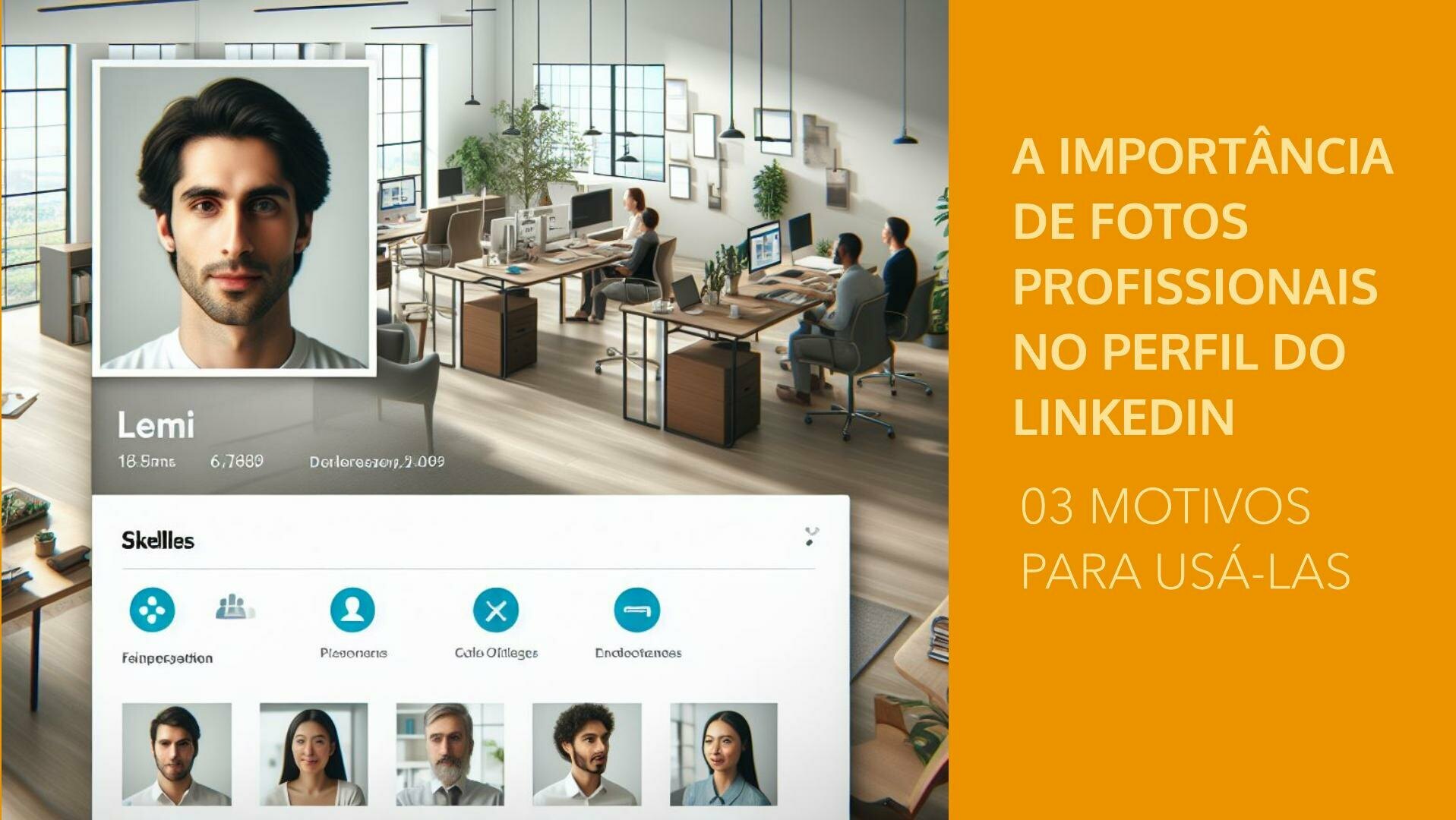 A Importância de Fotos Profissionais no Perfil do LinkedIn: 3 bons motivos para usá-la